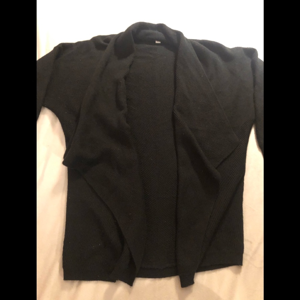 Black cardigan from target size s
